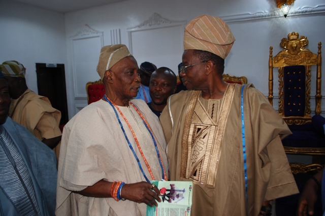 Visit to the Olubadan of Ibadanland