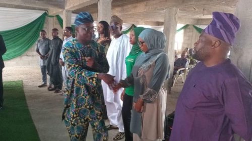 Newly inducted members of the Ibadan Chamber of Commerce and Industry