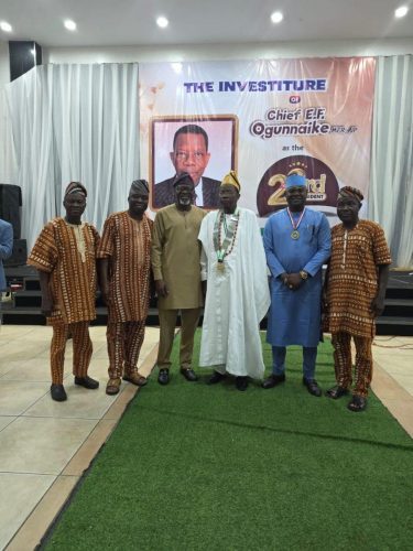 Investiture of Chief (Amb.) Emmanuel Folorunso Ogunnaike, MFR, JP as the 23rd President of Ibadan Chamber of Commerce, Industry, Mines and Agriculture