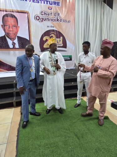 Investiture of Chief (Amb.) Emmanuel Folorunso Ogunnaike, MFR, JP as the 23rd President of Ibadan Chamber of Commerce, Industry, Mines and Agriculture