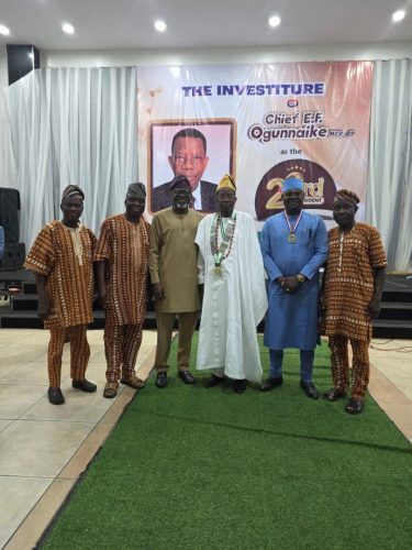 Investiture of Chief (Amb.) Emmanuel Folorunso Ogunnaike, MFR, JP as the 23rd President of Ibadan Chamber of Commerce, Industry, Mines and Agriculture